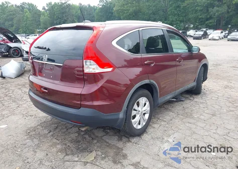 2013 Honda Cr-V Ex-L from USA, damaged, VIN 5J6RM3H77DL014412